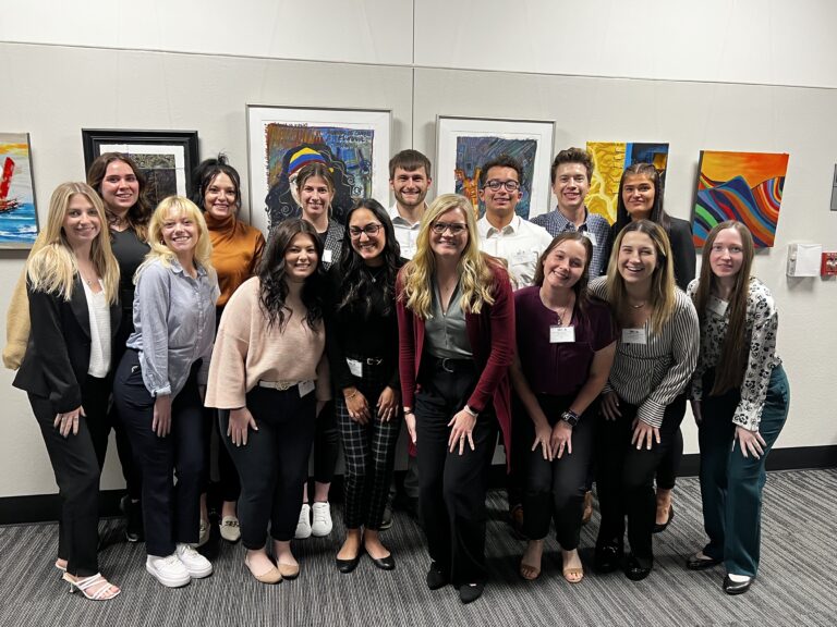 TCU Athletic Training students at the Southwest Athletic Trainers’ Association’s